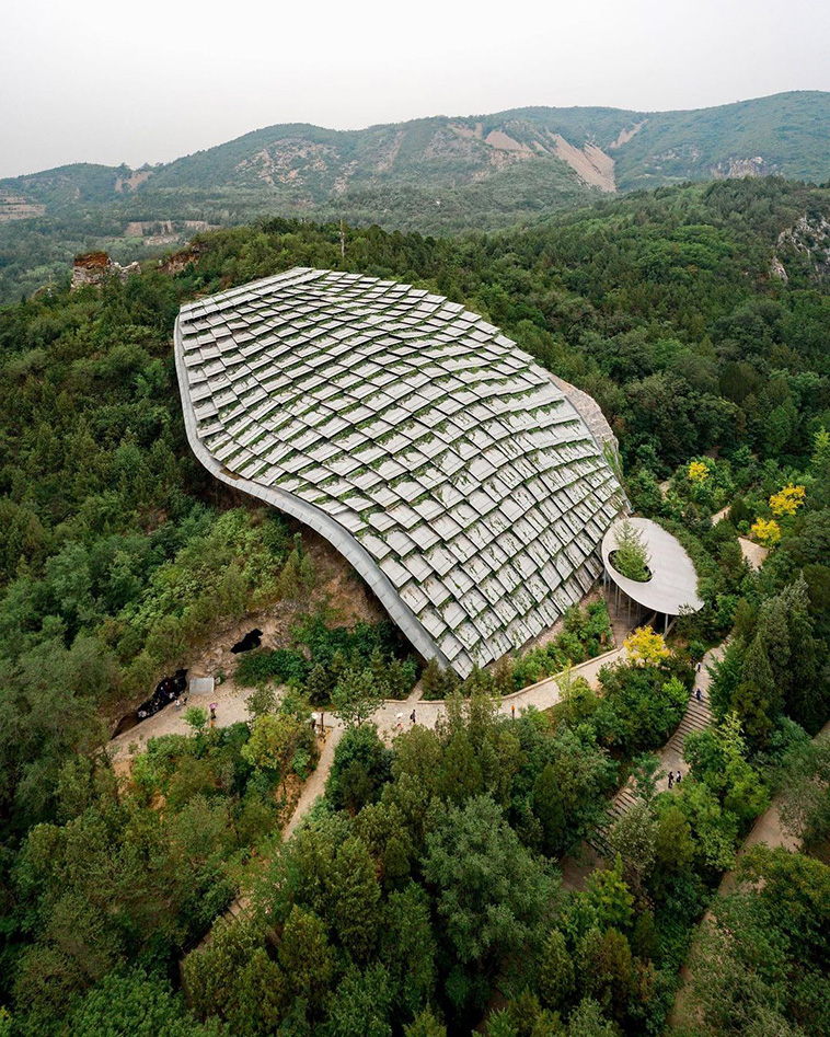 The Protective Shelter over Zhoukoudian Peking Man Cave