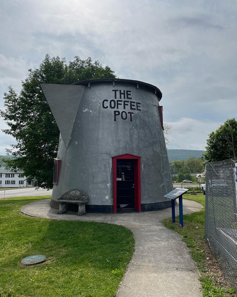 the coffe pot, Mimetic Architecture
