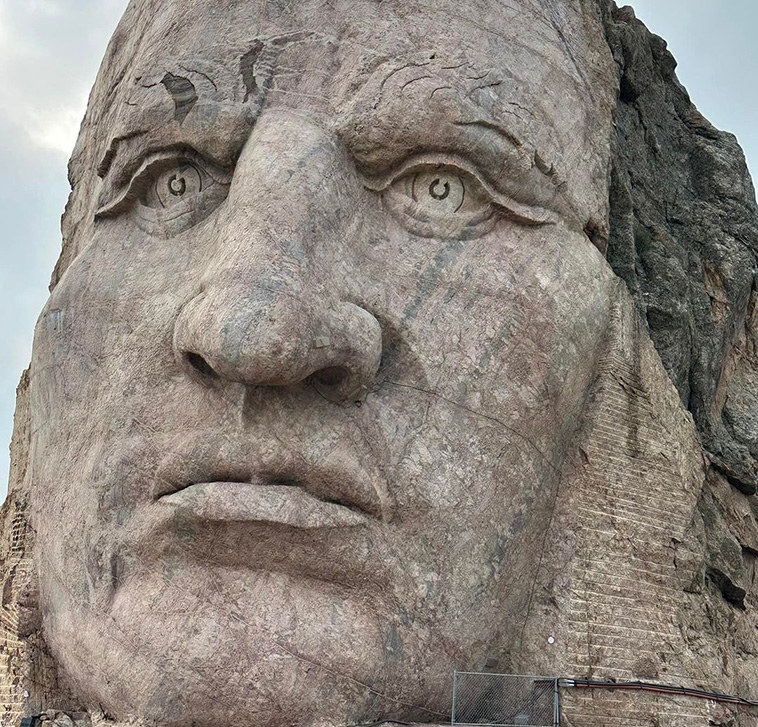 crazy horse, Busts of Historical Figures