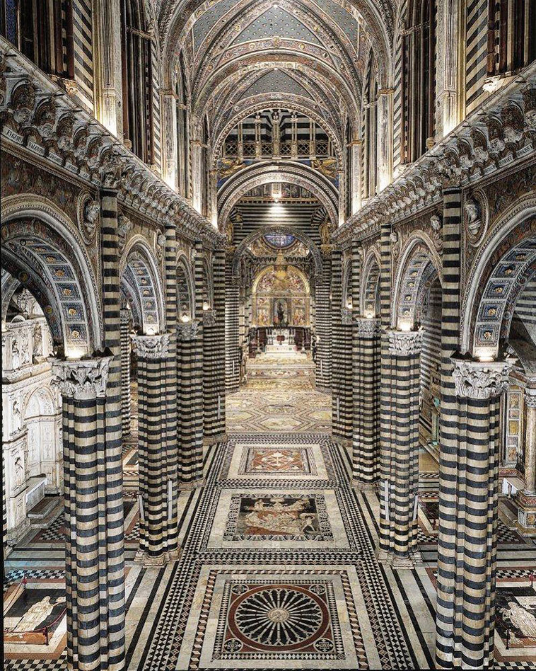 Marble Floors of Cathedral of Siena