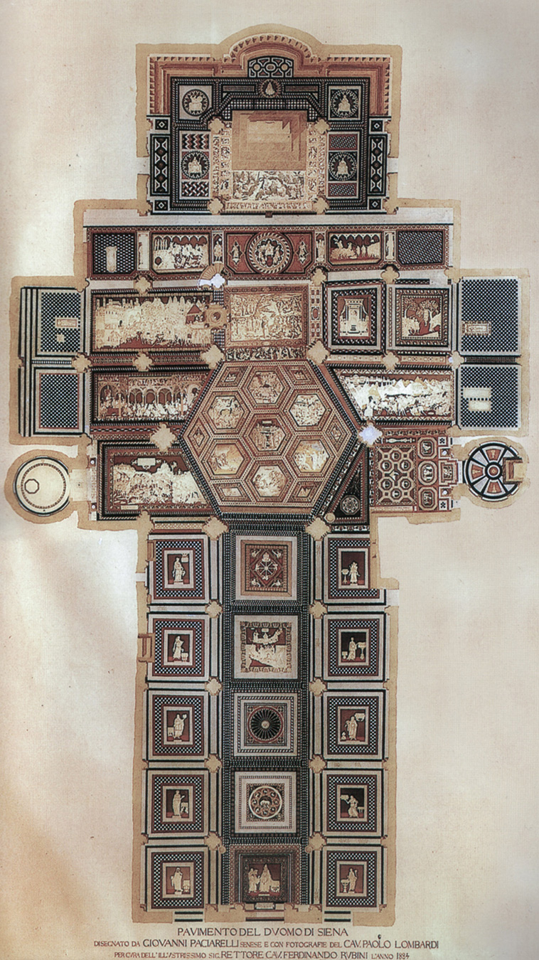 Cathedral of Siena floor plan