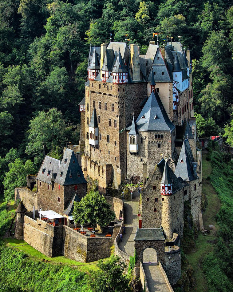 burg eltz of haunted castles in germany