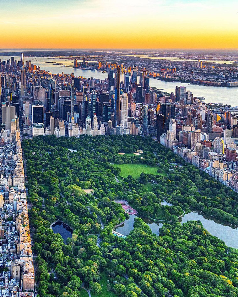 central park new york of largest urban parks