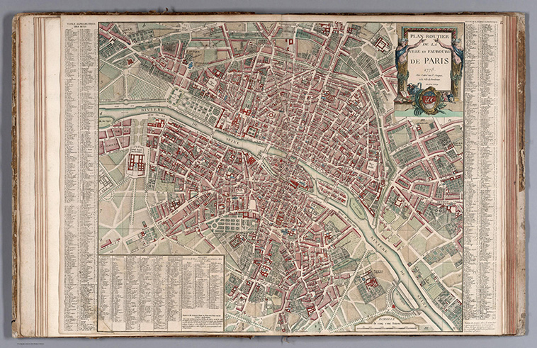 Map of Paris