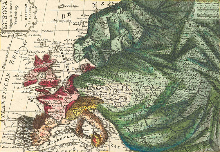 Europe as a queen