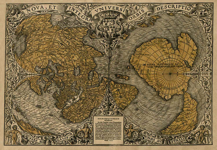 Oronteus Finaeus map