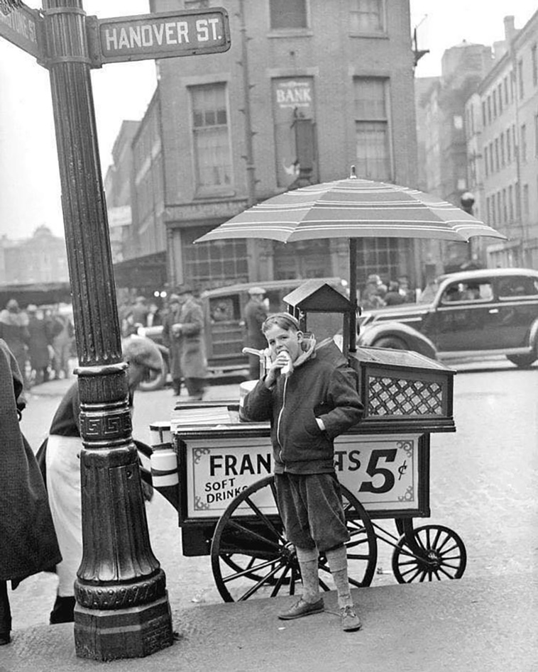 old street vendors