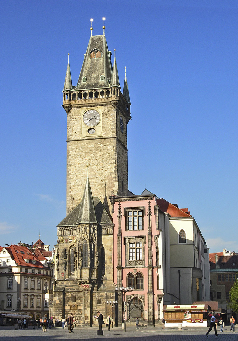 old town hall tower one of the oldest clock tower