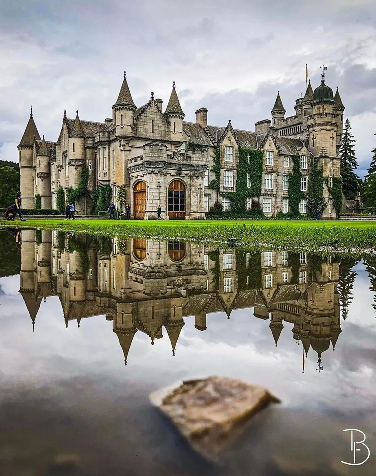 Balmoral Castle in Aberdeenshire, Scotland