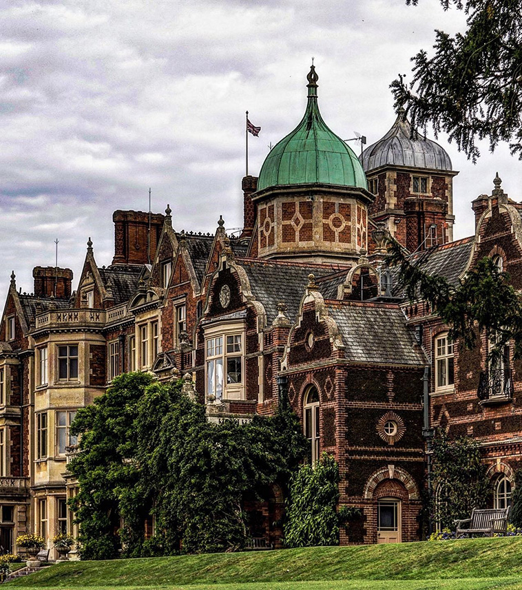 Sandringham House in Norfolk, England