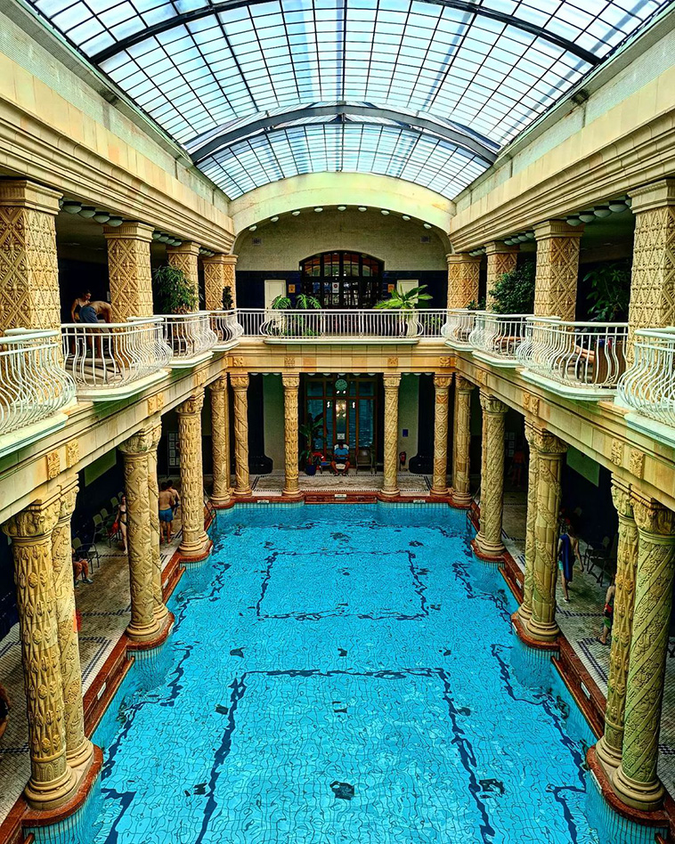 Gellert Baths indoor pools