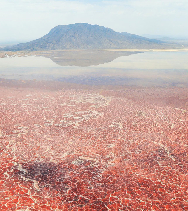Lake Natron in Tanzania- Rivers and Lakes in Different Colors