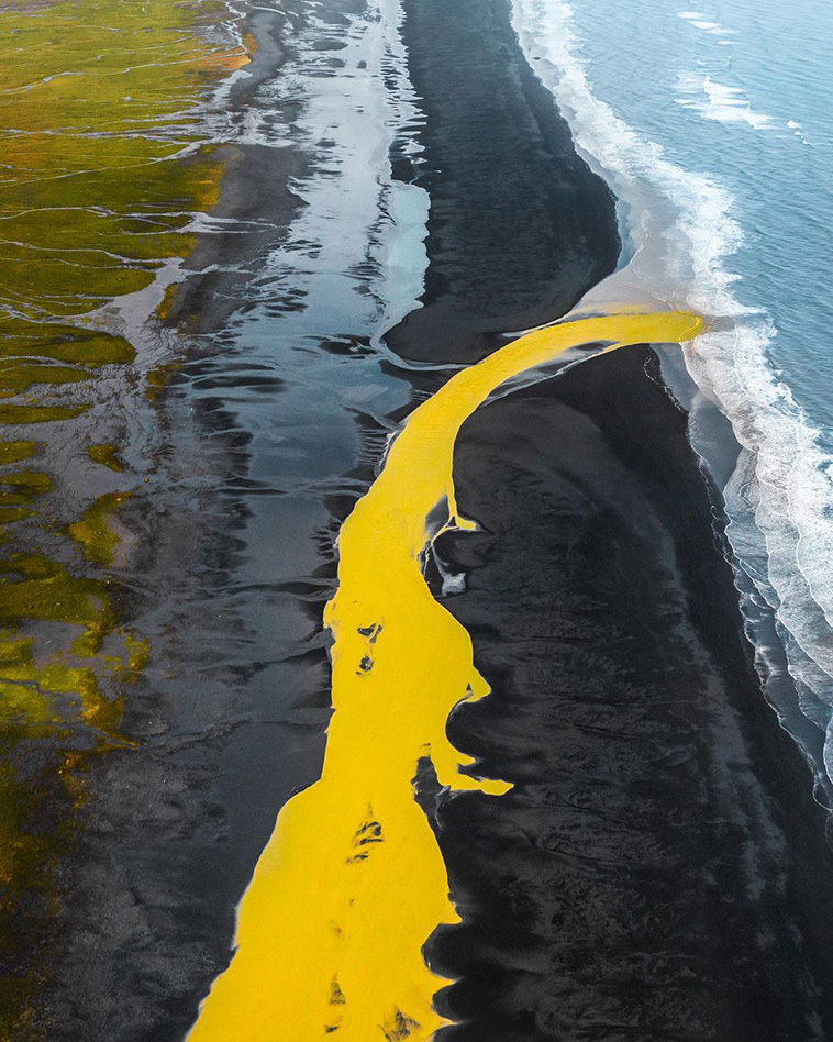 Iceland's Yellow Rivers