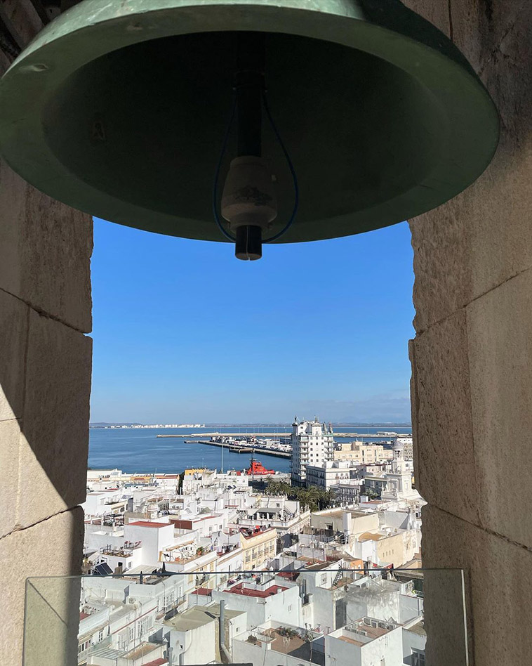view from cadiz cathedral