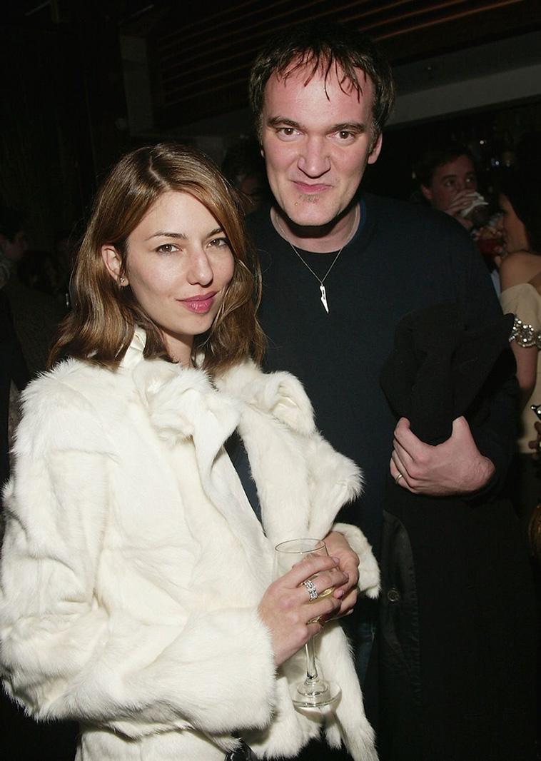 Sofia Coppola and Quentin Tarantino
