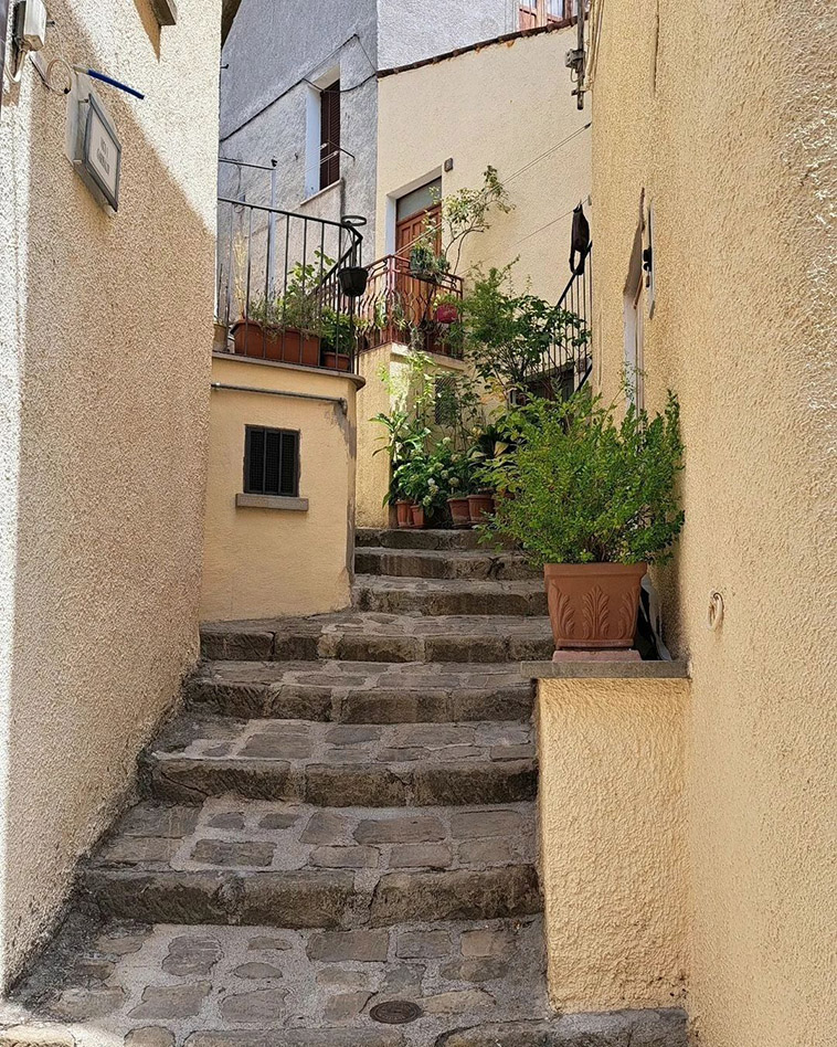 the town staircases