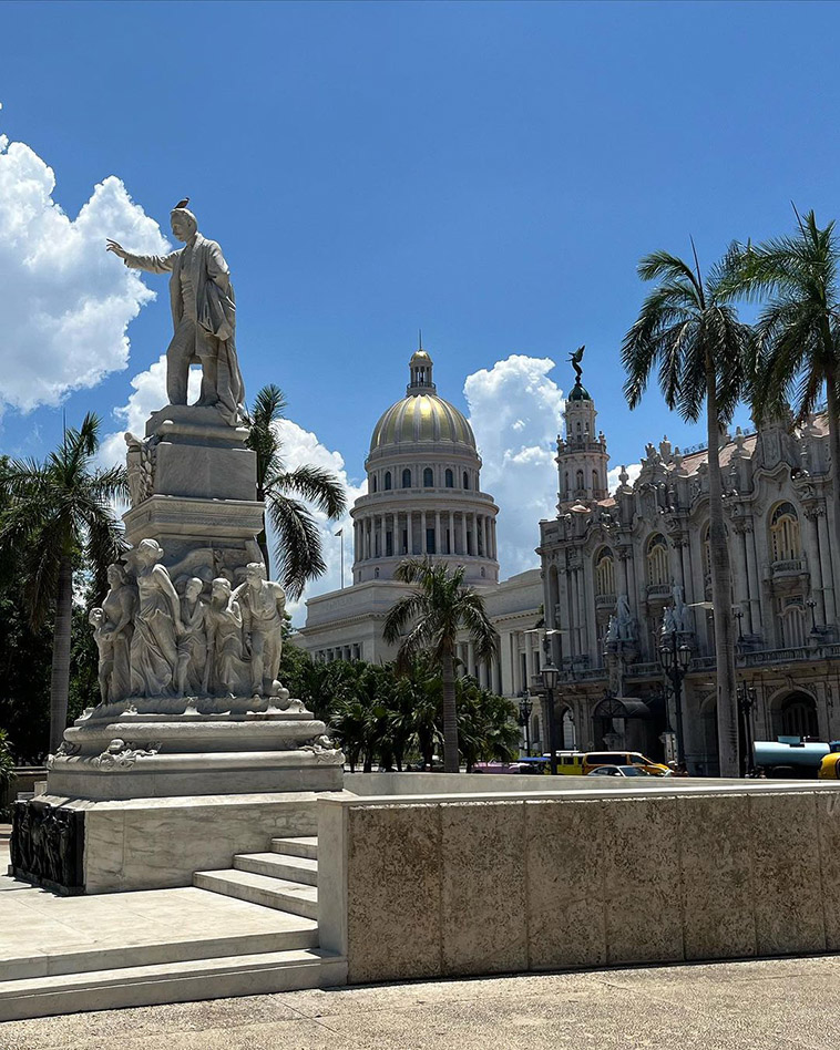 el capitolia beloging to the post-independence architecture of old havana