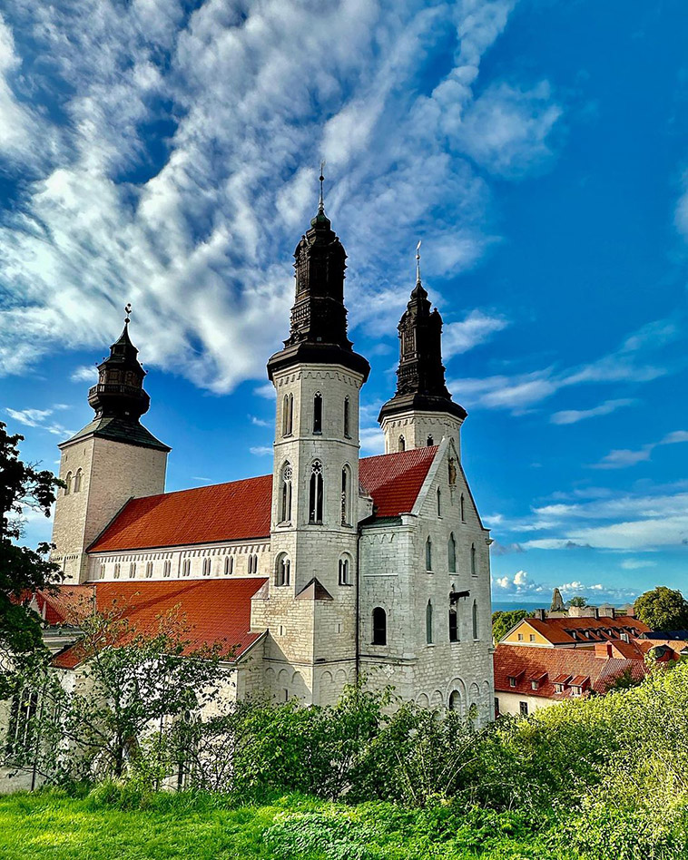 the visby cathedral