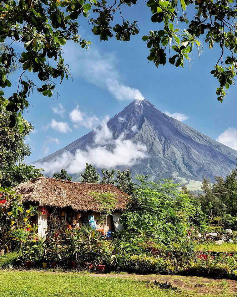 legazpi of cities that are dangerously close to volcanoes