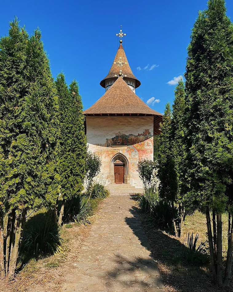 Pătrăuți Monastery- Fresco-Painted Monasteries