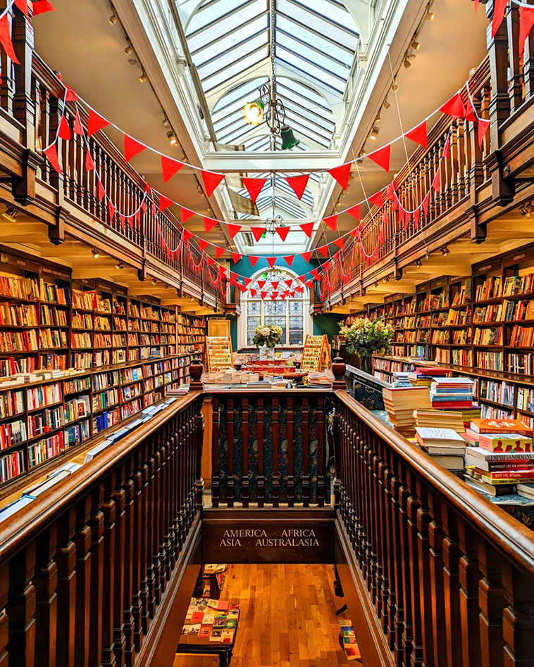 fascinating bookstores: Daunt Books on Marylebone High Street in London, United Kingdom