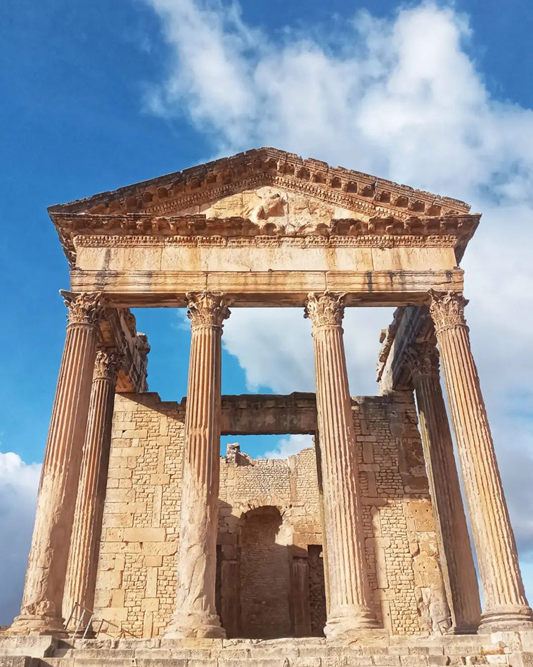 dougga the Most-Preserved Roman Remnants