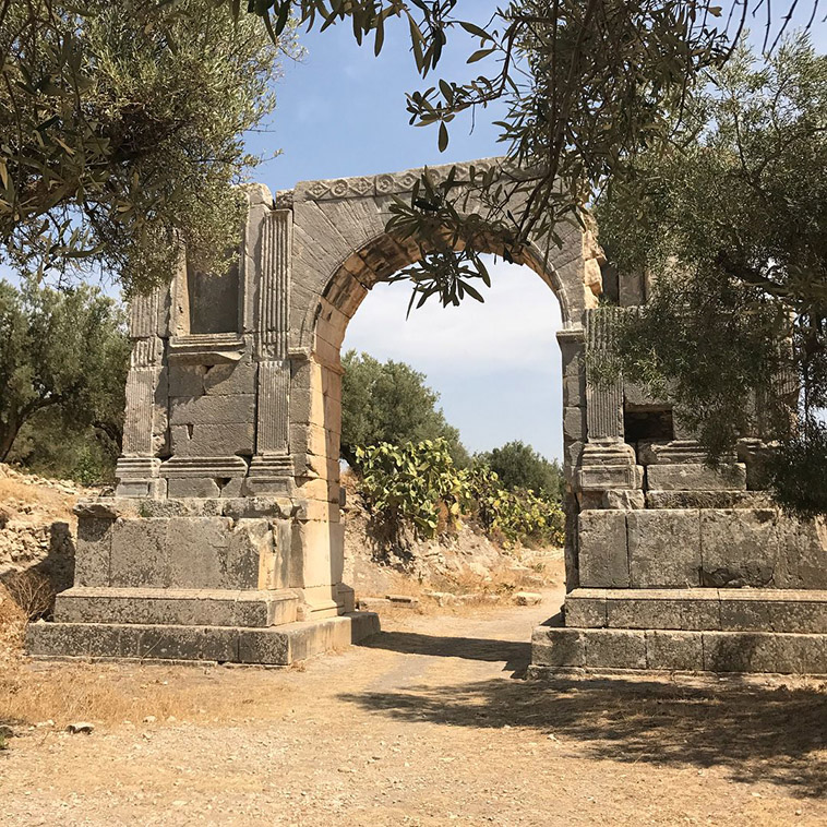 the arch as a gate
