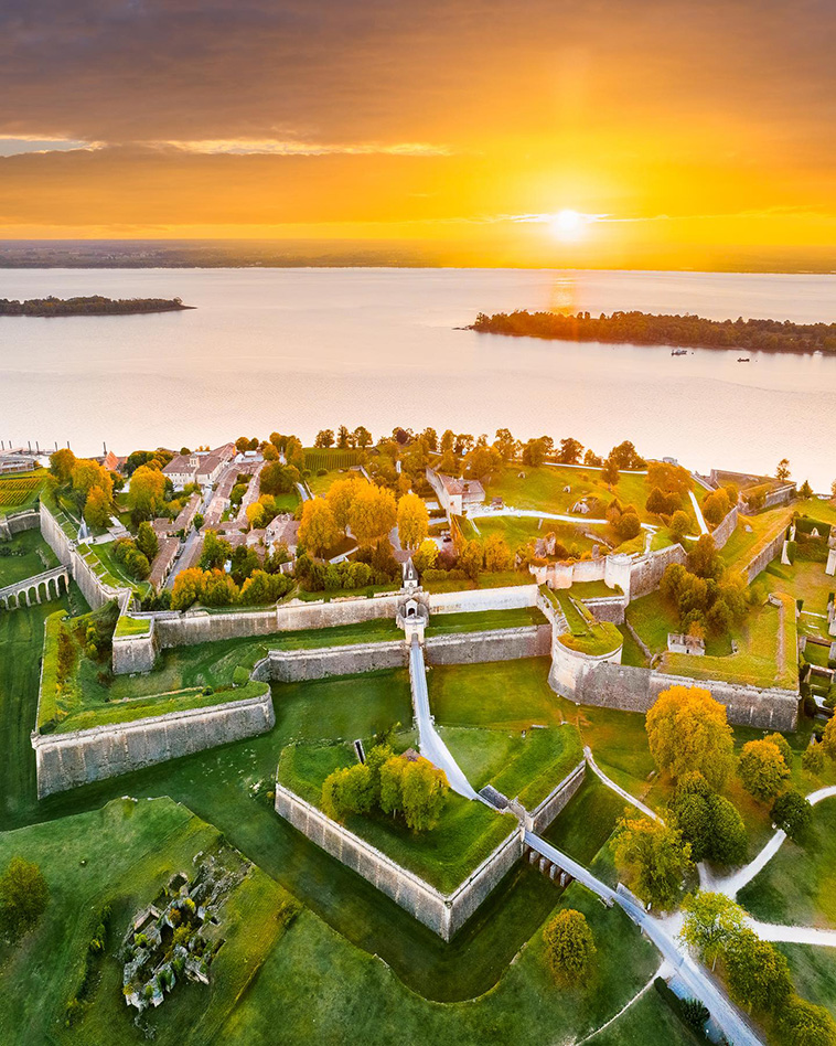 Citadel of Blaye Overlooking Europe’s Largest Estuary