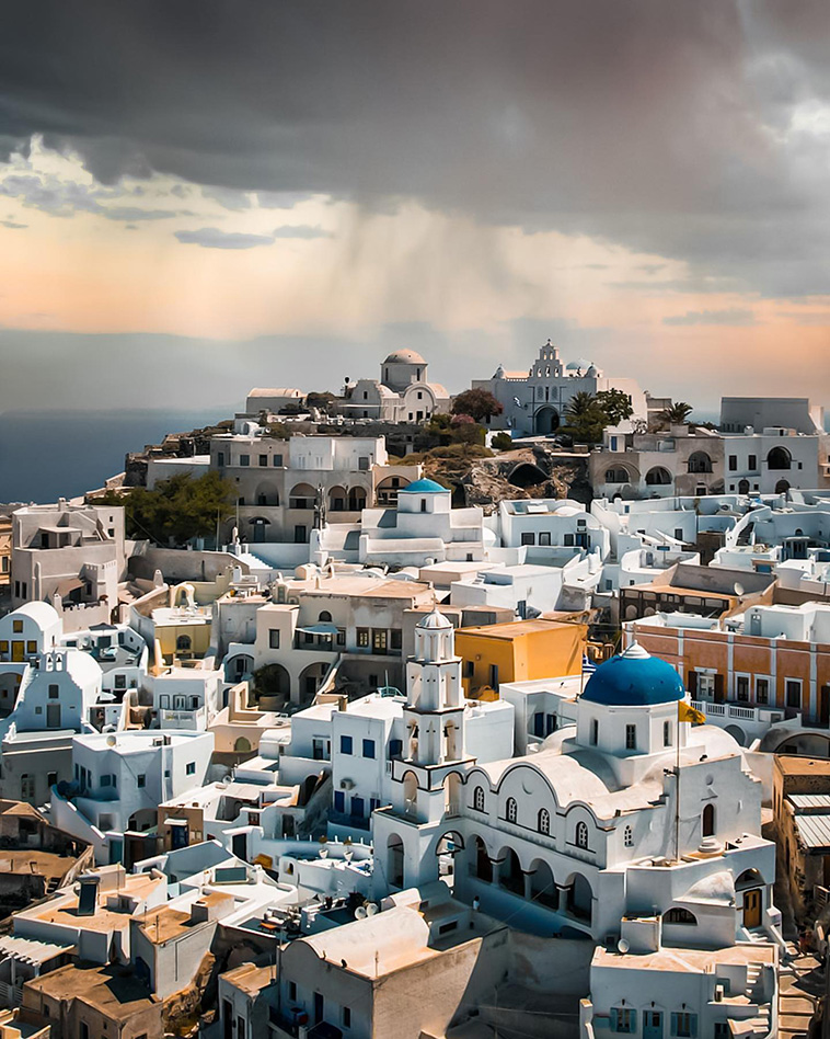 Pyrgos-Cliff-Side Towns in Greece