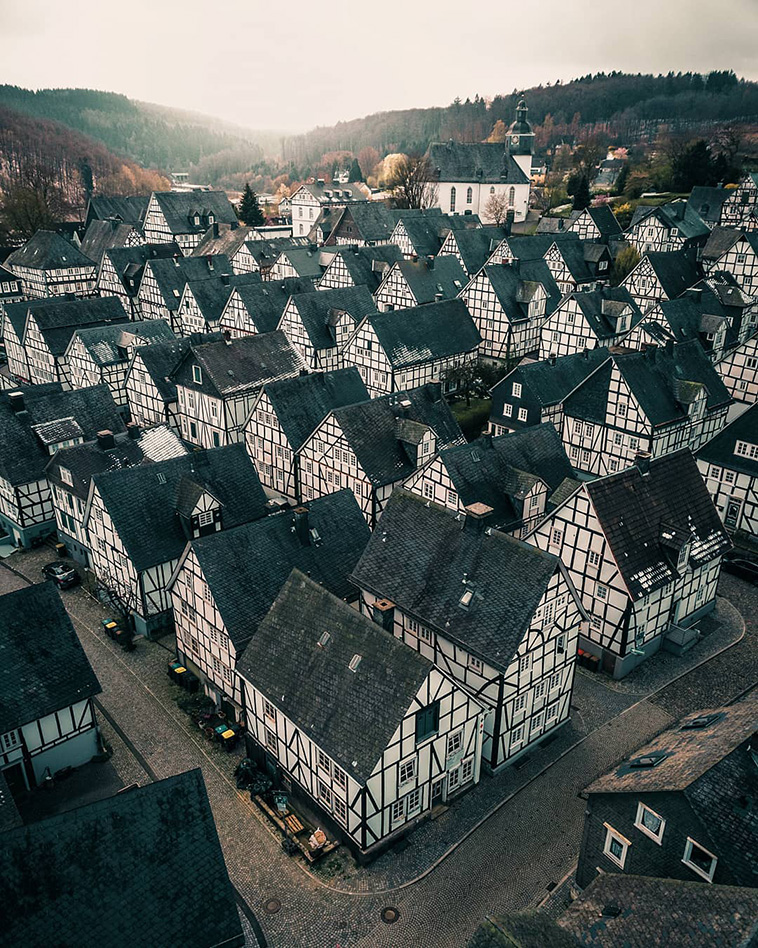 Freudenberg Town with a Unique Ensemble of Half-Timbered Houses