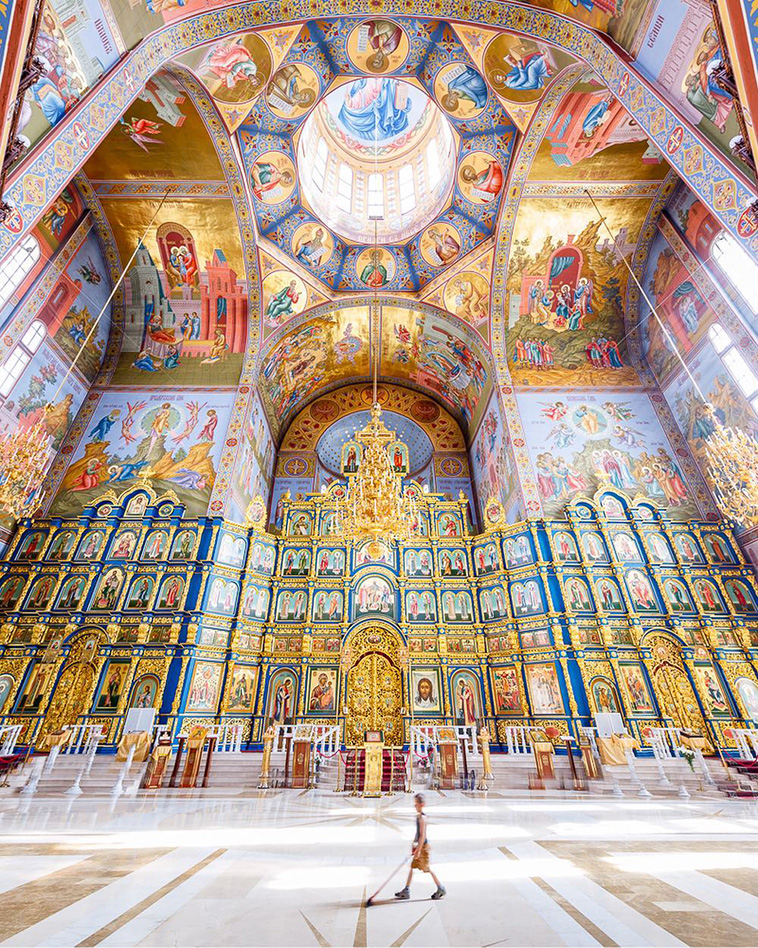 Assumption Cathedral in Astana, Kazakhstan