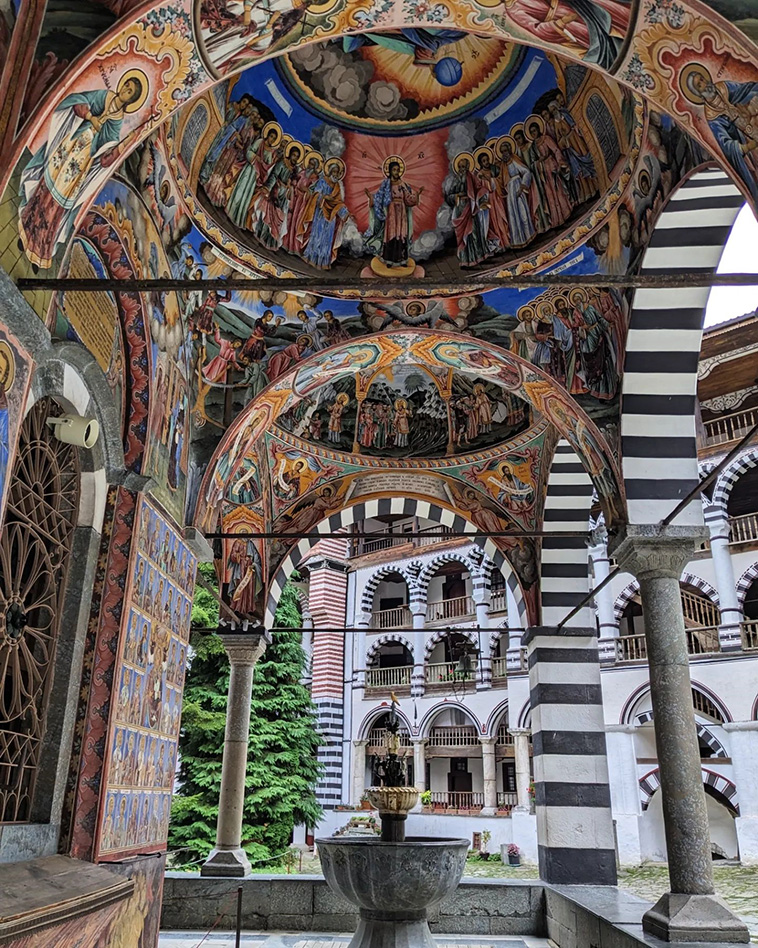 Orthodox Churches, Rila Monastery in Bulgaria