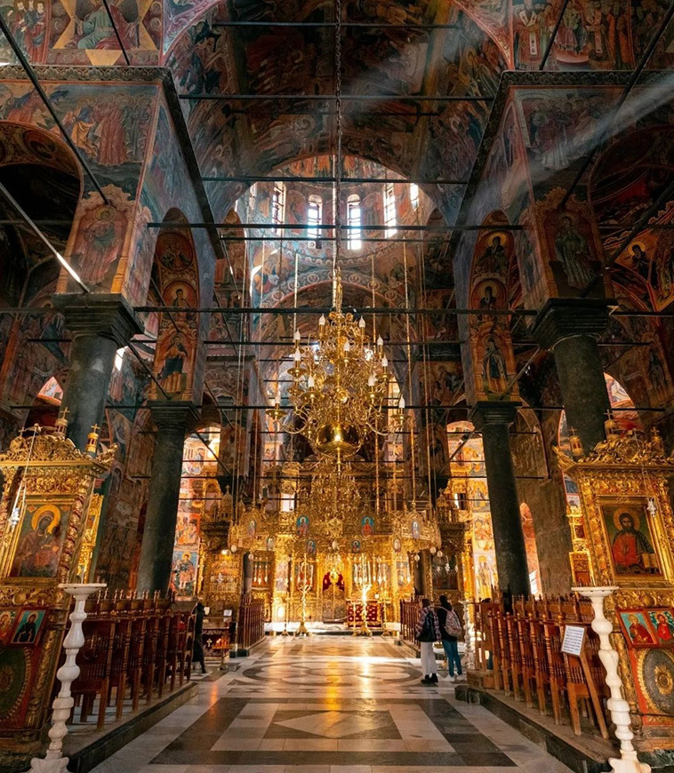Orthodox Churches, Rila Monastery in Bulgaria