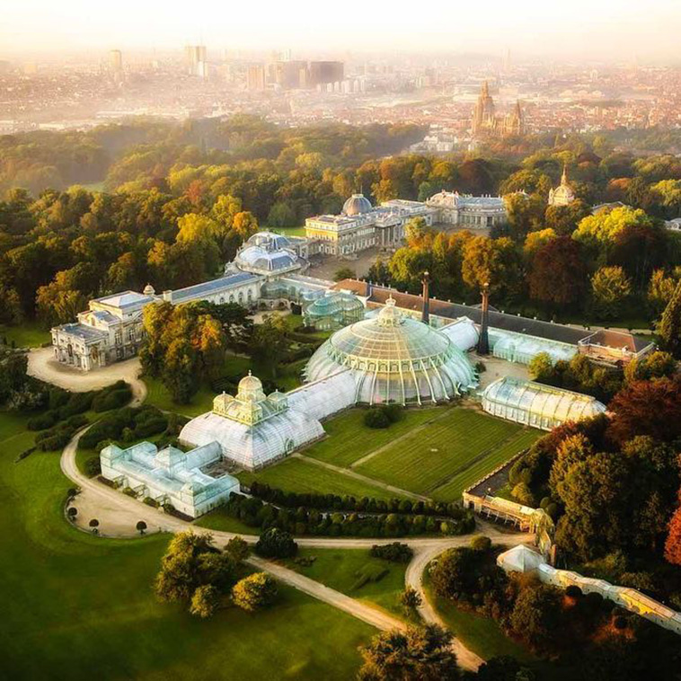 The Monumental Royal Greenhouses of Laeken