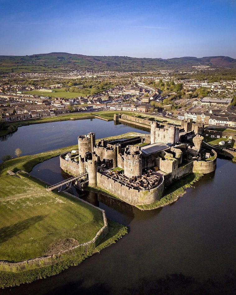 Caerphilly Castle: Biggest Castle in Wales