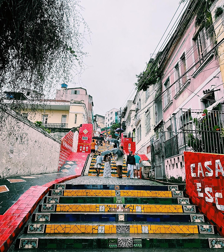 Art of Mosaic, escadario selaron