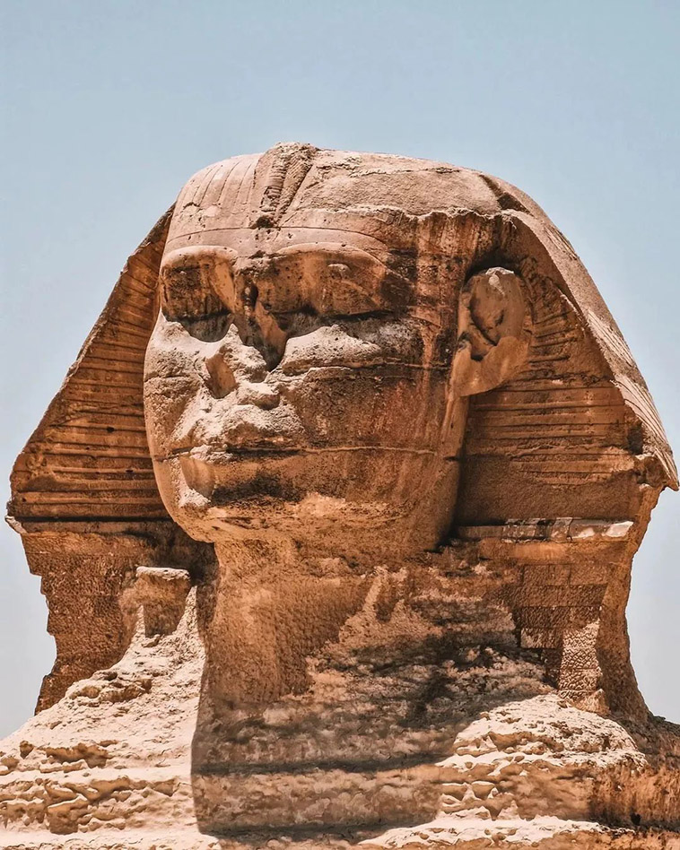 the sphinx head