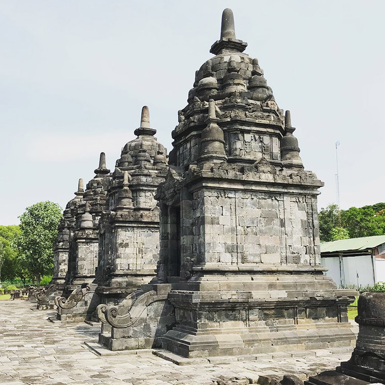 sewu of Largest Buddhist Temples structure