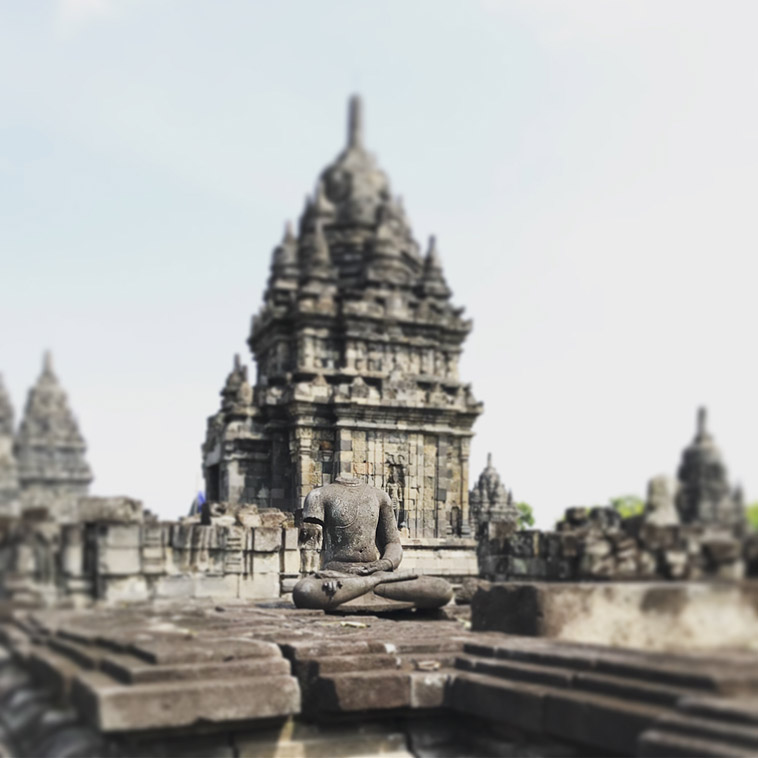 sewu of Largest Buddhist Temples ruins