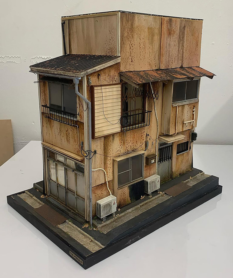 miniature Tokyo buildings