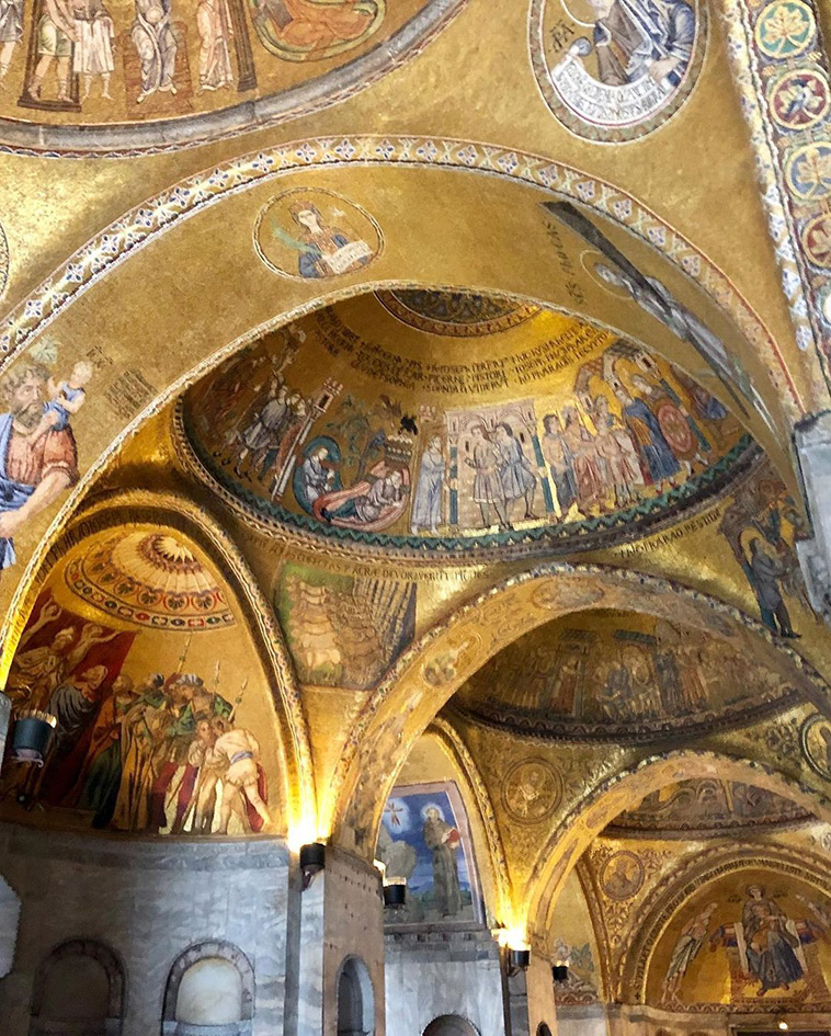 St. Mark's Basilica interior mosaic