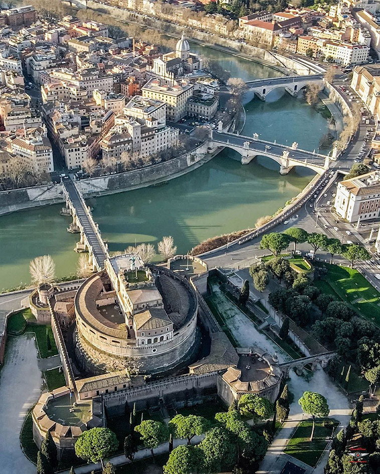 Castel Sant'Angelo from above