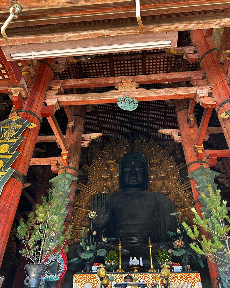 Todaiji Temple buddha