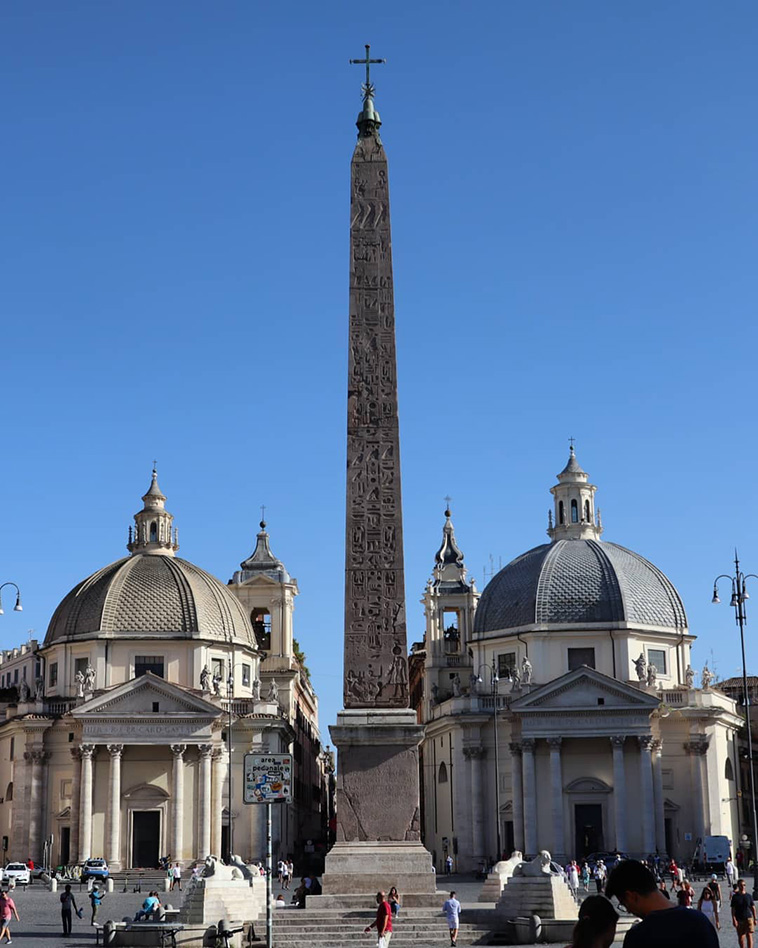Famous Obelisks- Flaminio Obelisk in Rome