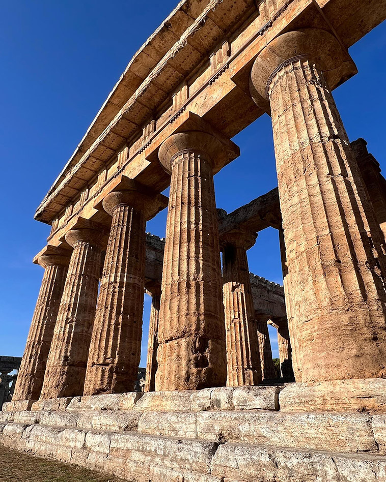 Paestum columns