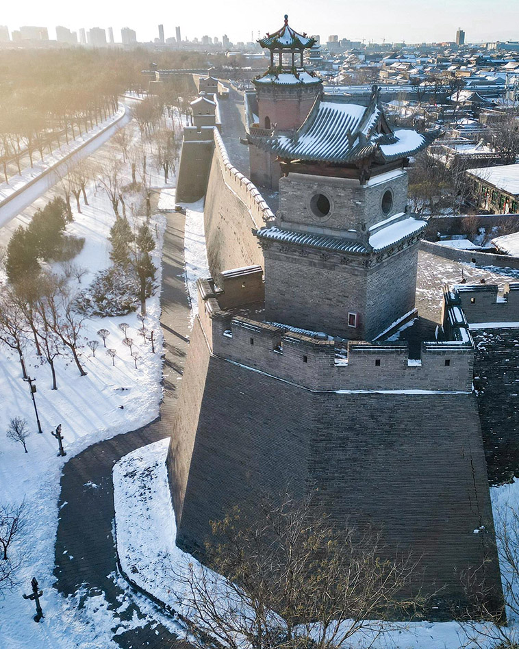 Pingyao city walls