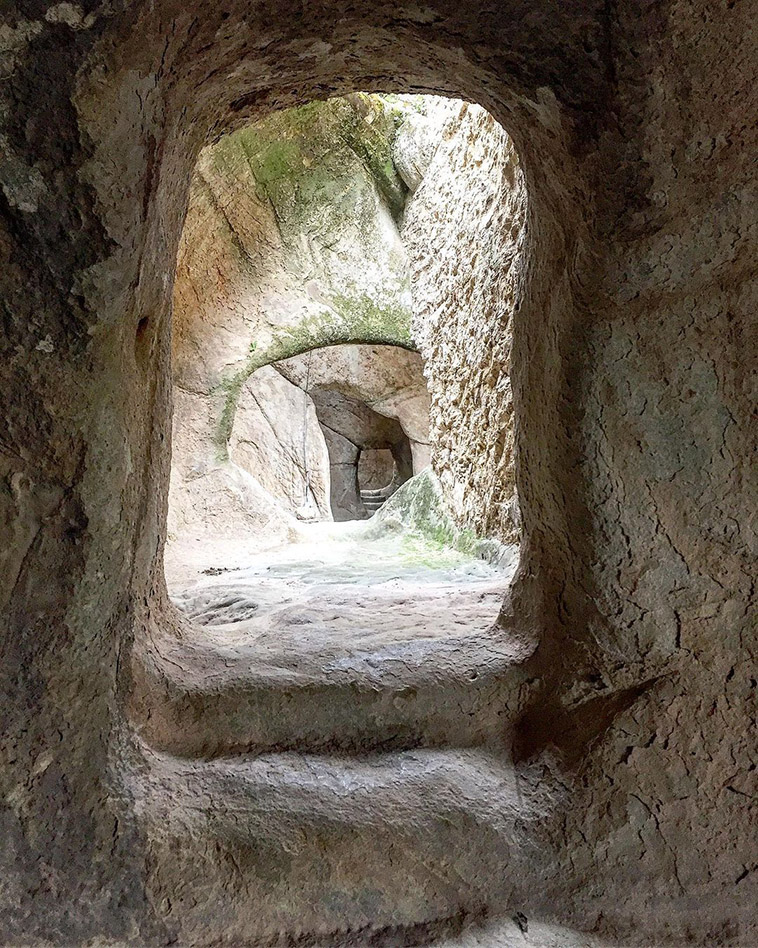 Sperlinga Castle cave