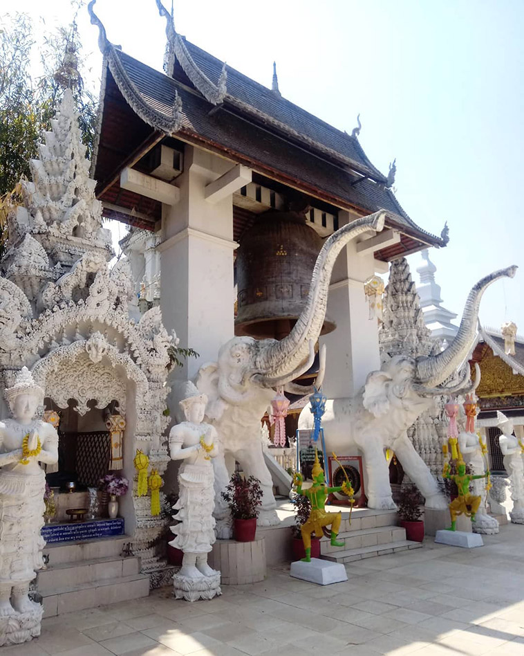 the temple elephant