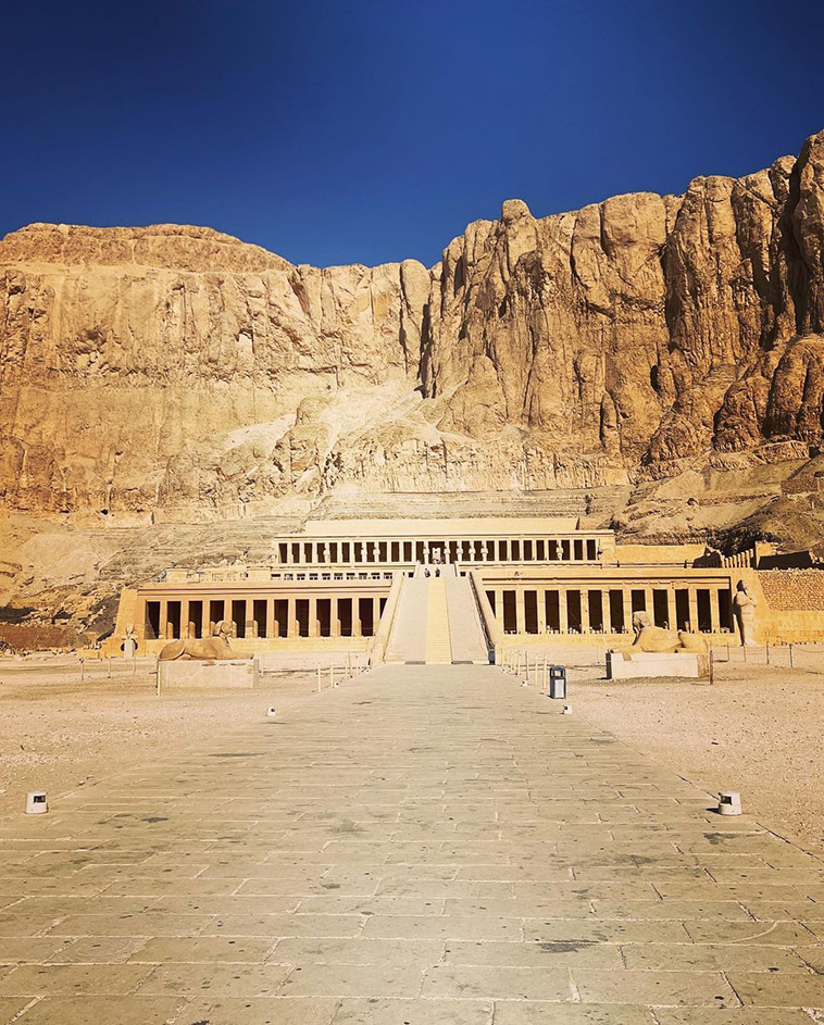 Temple of Hatshepsut entrance