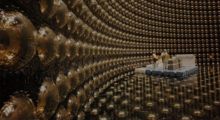 neutrinos detectors close up